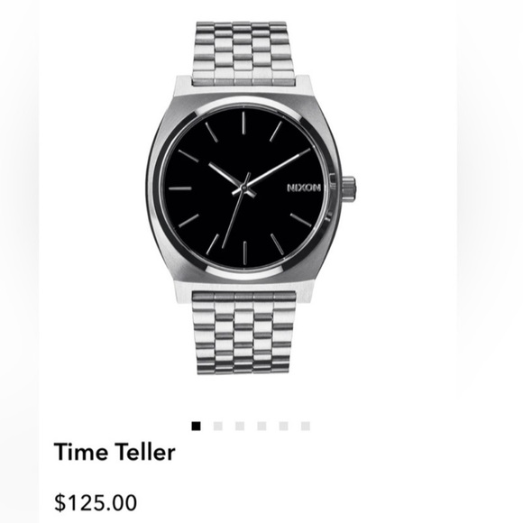 Nixon Other - Nixon. Like new. Men’s or Women’s watch. 2 bracelets! Silver and black.